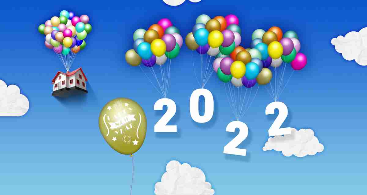 2022 新年 气球