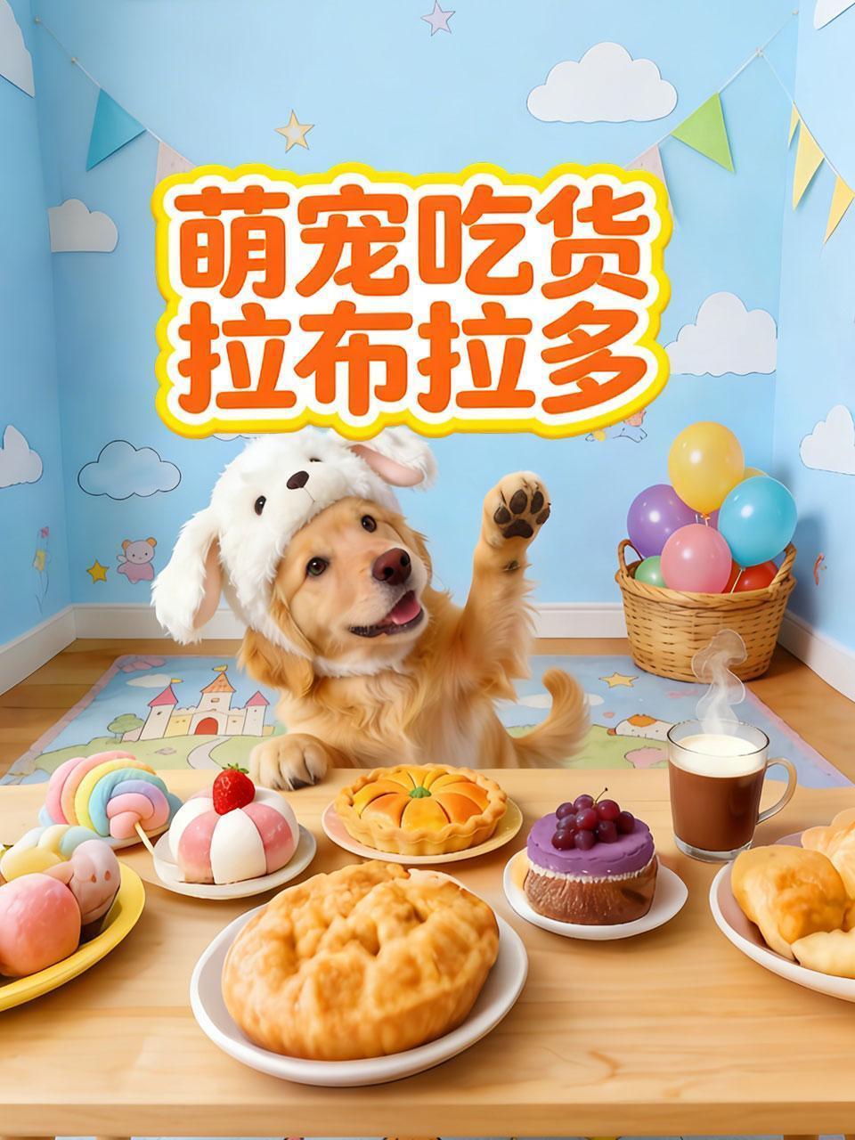 萌宠吃货拉布拉多