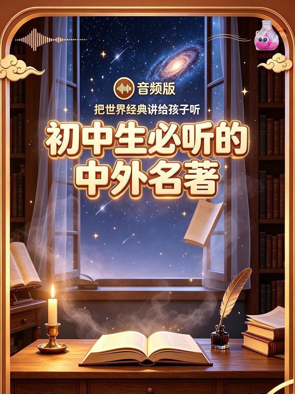 初中生必听的中外名著 把世界经典讲给孩子听音频版