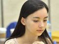 混血美女出战世界围棋公开赛