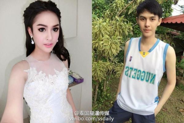 泰国一男子做到"男帅女美" 完美无缝衔接