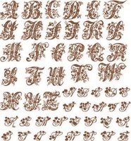 花体英文可复制