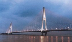 武汉军山长江大桥_360百科