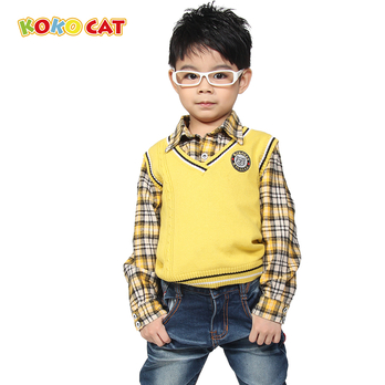 KOKOCAT 2013年秋季新品童装<em>男童</em>秋装儿童