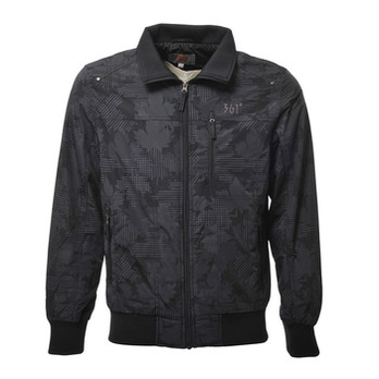 361度男装外套休闲运动加绒夹克衫厚外套 52