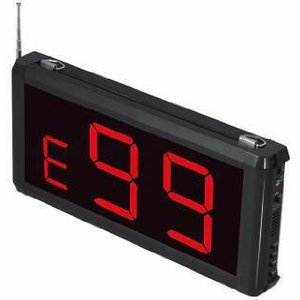 美一 无线呼叫器双面显示屏接收主机Y-99E-2D