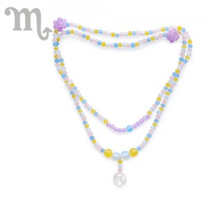 星座传奇12星座纯真年代项链(天蝎座)-玉髓-舒