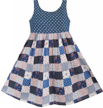 阳光宝贝 女童 连衣裙 毯子蓝星 校服 学生服 百搭裙 个性 儿童服装 - 连衣裙\/裙子\/女装 - 360购物