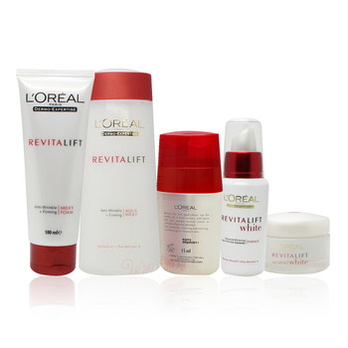 L'oreal\/欧莱雅复颜抗皱五件套保湿补水化妆(套