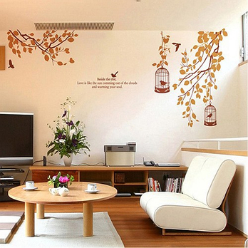 AMON 艾蒙 大型电视沙发背景环保可移除绿色