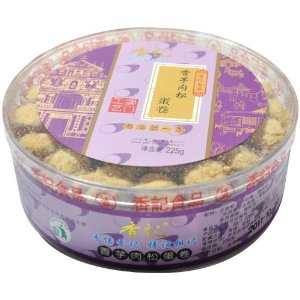 香记 老字号 澳门手信零食 香芋肉松蛋卷 大圆礼