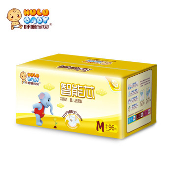 呼噜宝贝智能芯内裤式婴儿纸尿裤M96 <em>骑马裤</em>