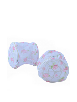 优雅主妇折叠式内衣护洗袋(2个装),粉色,SN-X