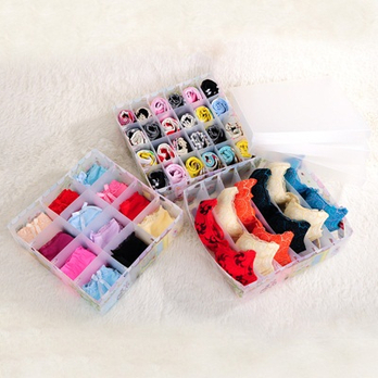 有你有我 韩国塑料内衣收纳盒三件套 抽屉文胸