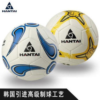 汉泰专业足球运动 5号足球 机缝比赛训练球足