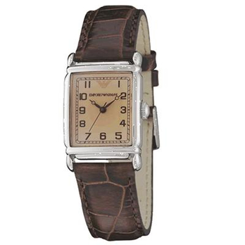 Armani 阿玛尼 女款手表 AR0204 棕色 - 手表\/时