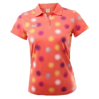 361度 春夏POLO短袖女T恤衫 翻领 上衣 户外休