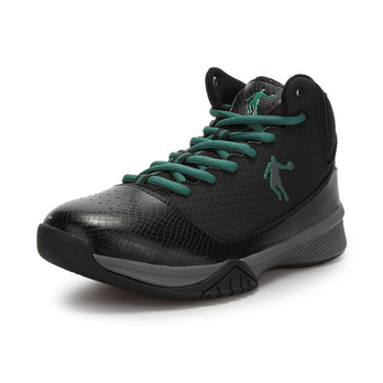 乔丹 男篮球鞋 黑色\/墨绿 AM4320132 - 篮球鞋