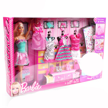 炫动酷地带 芭比 Barbie 芭比 礼盒套装X6991芭