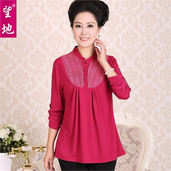 望地 春秋季新款中老年女装中年<em>女士服装</em>妈妈