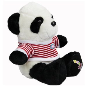 誉航 可爱穿衣熊猫 20厘米 一只 毛绒熊玩具 儿