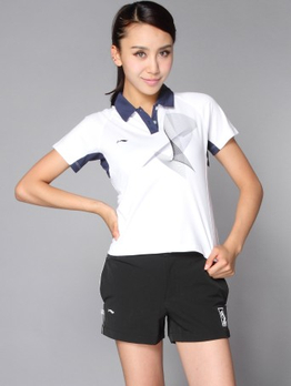 李宁 \/ 女士短袖t恤 - T恤\/女士上衣\/女装 - 360购