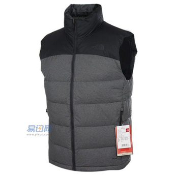 The North Face/<em>北面</em>男<em>羽绒马甲</em>背心可做冲锋衣