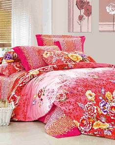 情定巴黎高支高密全棉四件套-1.5米 - 床品套件