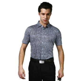 FRIENDSCO 法都 法国 男士纯棉<em>黑色配</em>白色格