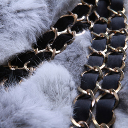 九茵九茵 2012冬装新款 欧美风大牌高档<em>免毛</em>皮