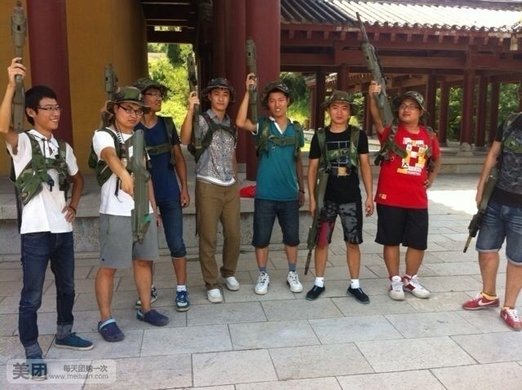 真人CS对战,需一次性体验,每场1小时