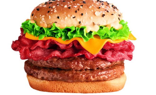 培根牛肉堡1份,提供免费WiFi,美味不停歇