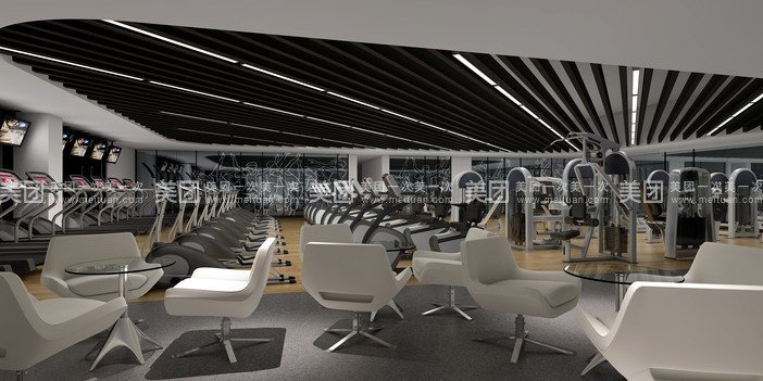 金仕堡健身年卡1年,提供免费WiFi