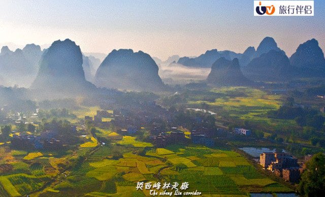 大众点评团 英西峰林走廊洞天仙境高清图片