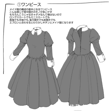 【作画情趣】彻底解说资料装的女仆和种类!围酒店护士合肥画法图片