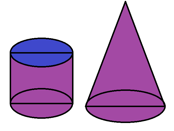 圆柱和圆锥的体积相等,地面半径之比是2:3,圆柱