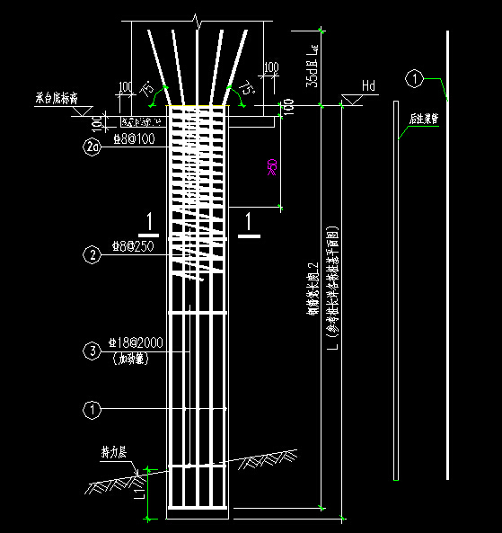 灌注桩钢筋笼长度计算 灌注桩钢筋笼长度计算公式