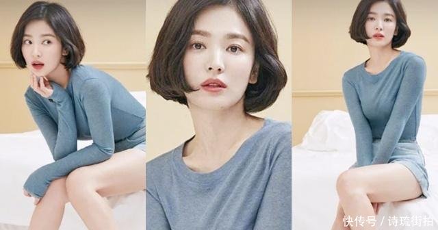 宋慧乔齐耳发型短发男学生头是什么样子,剪了之后秒变v发型脸,超图片