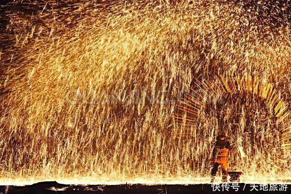 2018年洛阳春节,铁花为你开