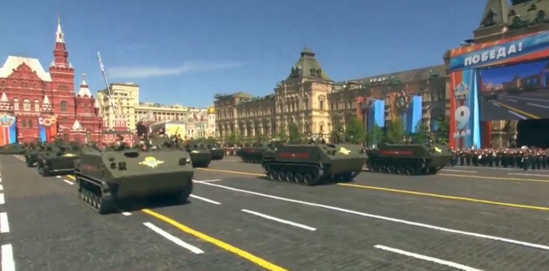 莫斯科红场卫国战争胜利73周年阅兵,陆军最新