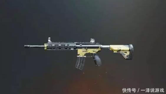 刺激战场:M4最新枪皮肤鉴赏,图3沙漠风暴,图4