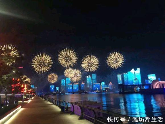 青岛迎接上合峰会,海滨绽放绚烂灯光秀,展示齐鲁大地亮丽风采!