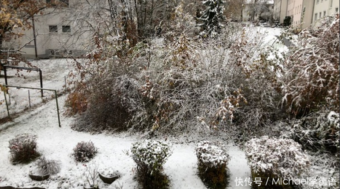 德语短新闻-巴伐利亚之雪