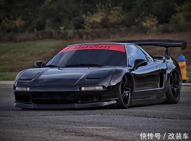 这才是黑武士里的大哥,东瀛法拉利NSX竞技改