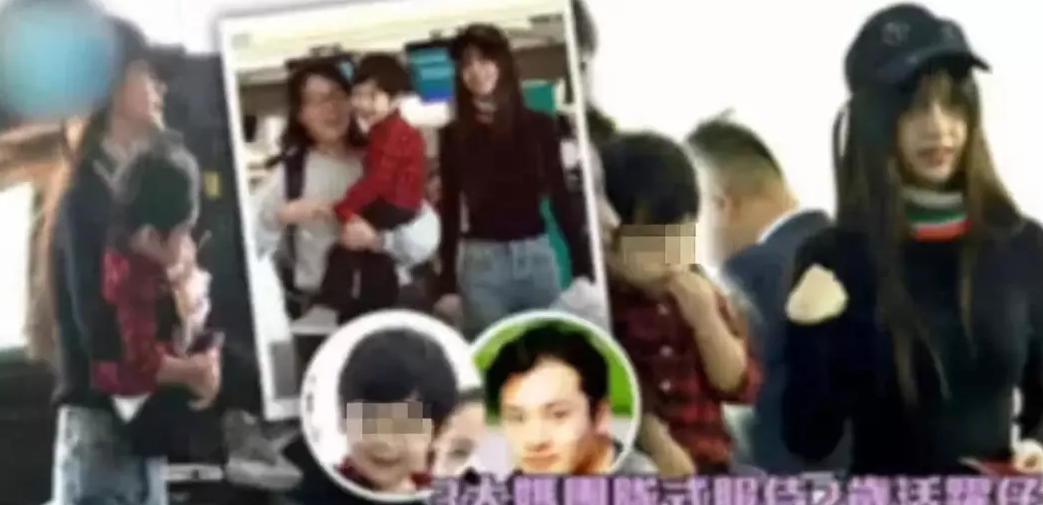 这次港媒拍到小海绵的正面照,发现他的长相和爸爸黄晓明比较相似.