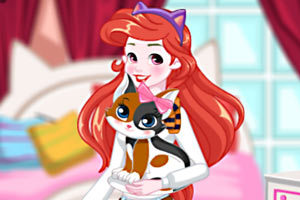 小人鱼猫咪公主,小人鱼猫咪公主小游戏,360小