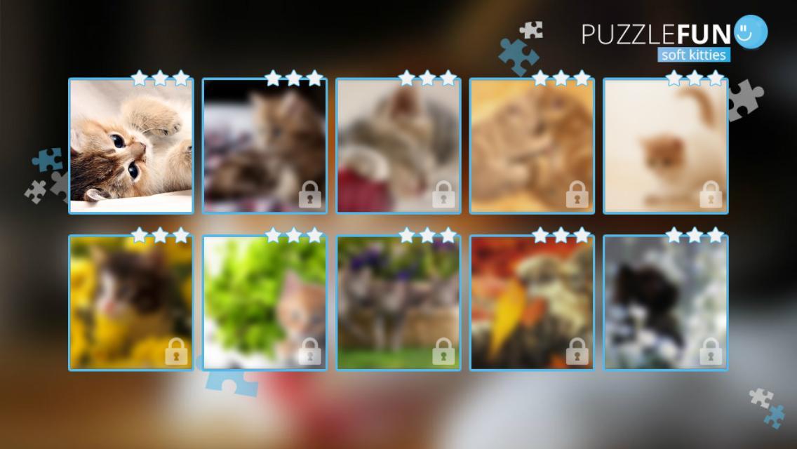 PuzzleFUN Soft Kitties截图1