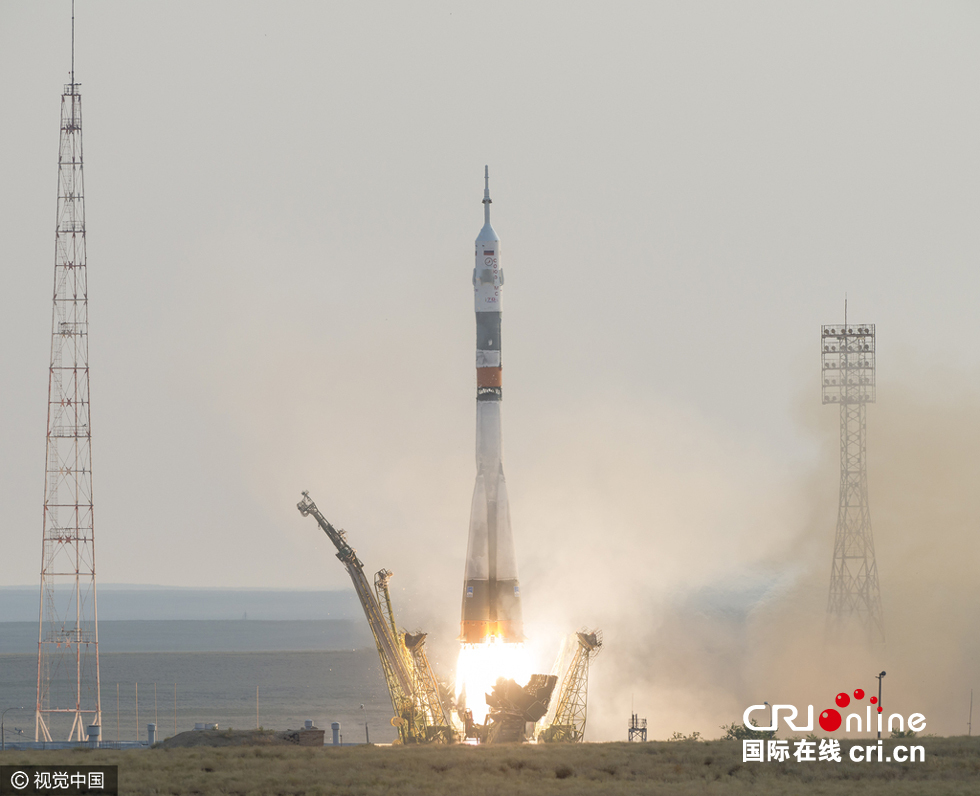 俄罗斯"联盟号"飞船发射成功