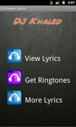 哈立德DJ铃声歌词官网免费下载_哈立德DJ铃