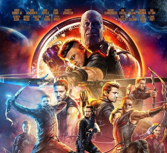 复联3鹰眼成主角,钢铁侠开挂,雷神洛基深情拥